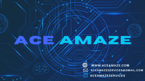 AceAmaze writing and web designing services