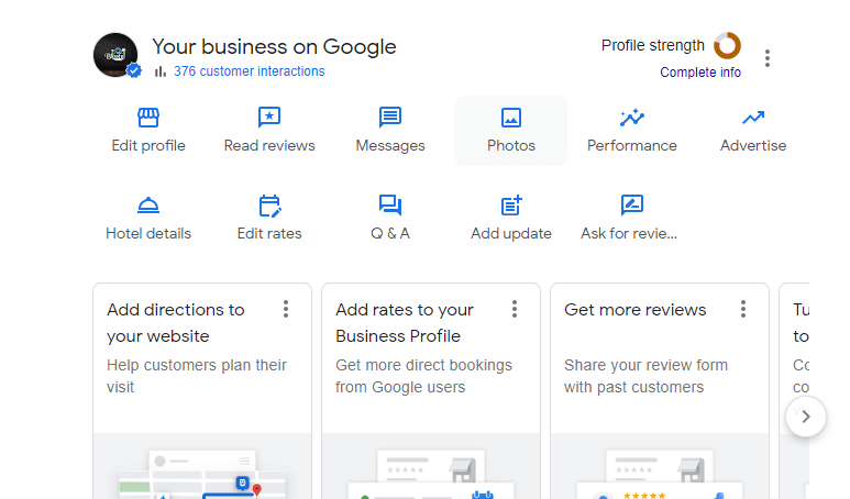 Google My Business Services