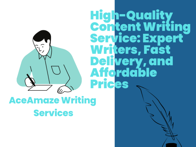 Expert Content Writers for Hire at Ace Amaze - High-Quality Writing Guarantee