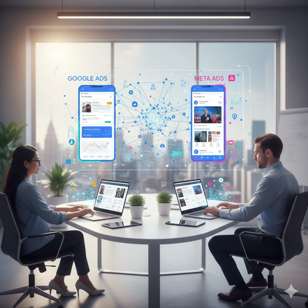 digital marketing illustration