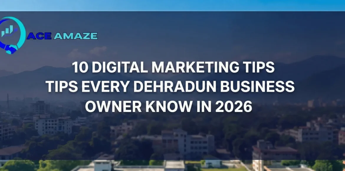 10 Digital Marketing Tips Every Dehradun Business Owner Must Know in 2026