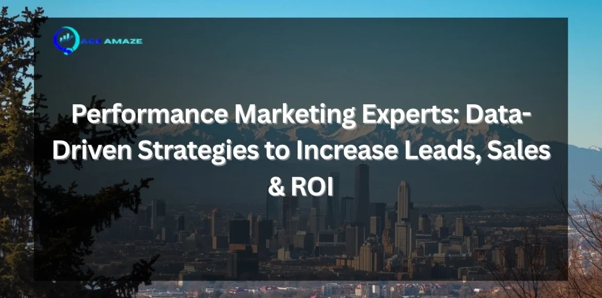 performance marketing experts