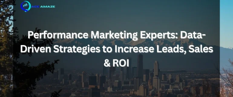 performance marketing experts