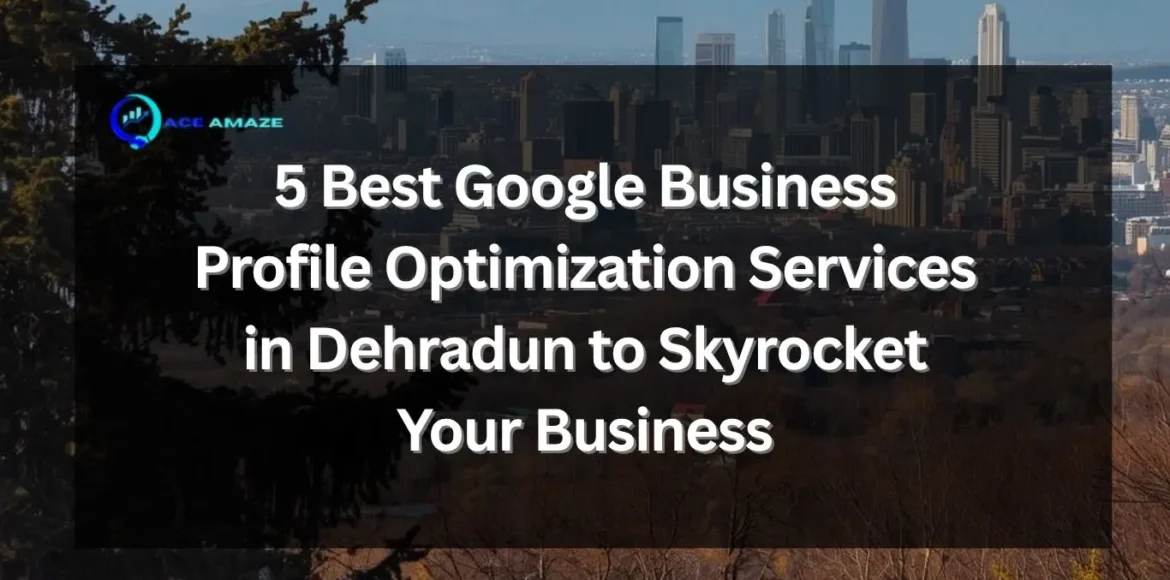 Google Business Profile Optimization Services in Dehradun