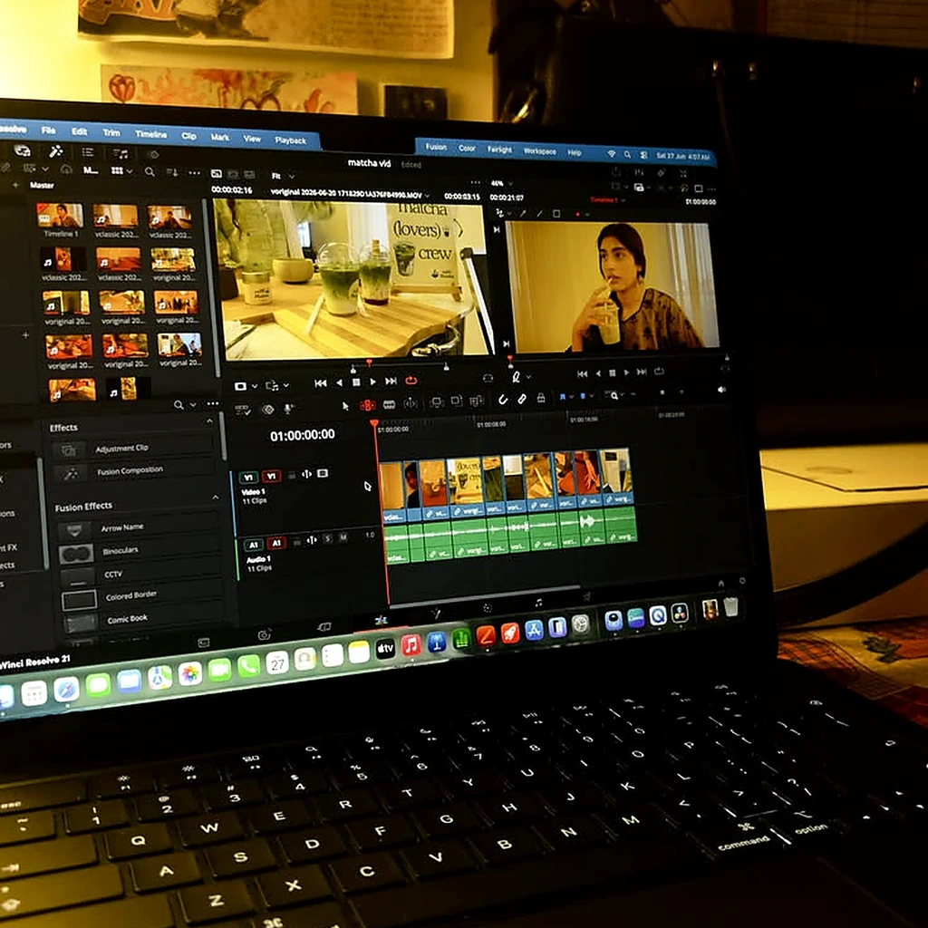 Professional working on video production and digital marketing campaigns, provided by a leading digital marketing company for Dehradun